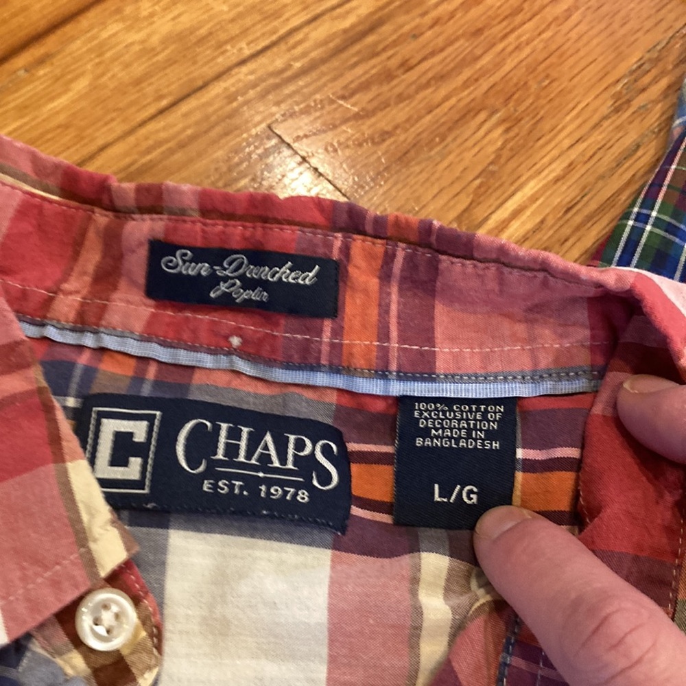 Chaps short sleeve Button down shirts - Picture 4 of 4